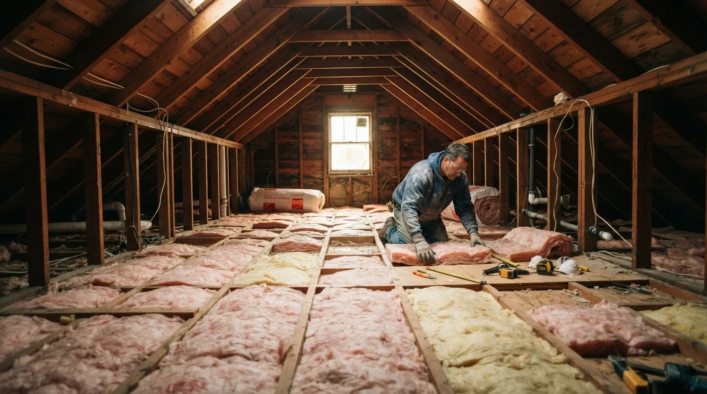 Attic Insulation From Start to Finish: What the Process Actually Involves