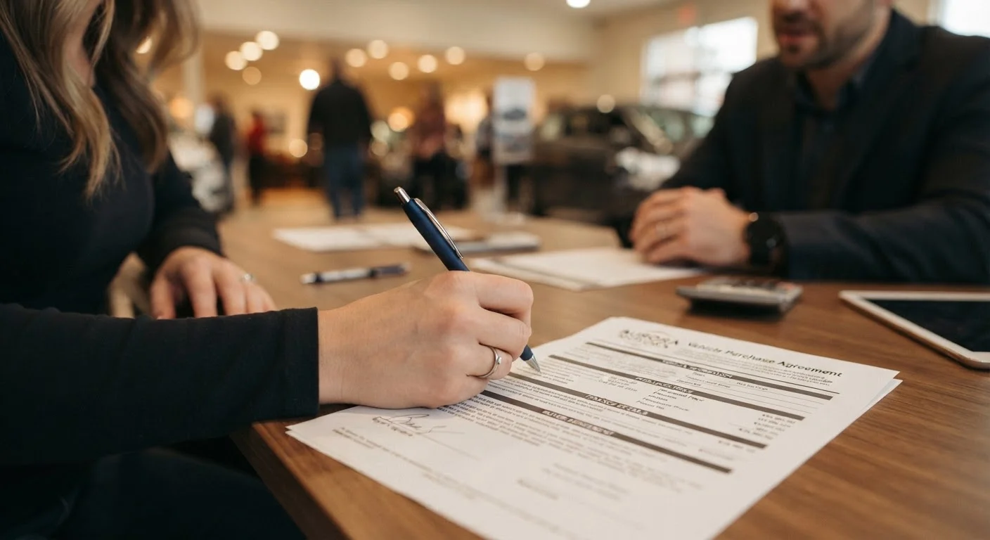 Before You Sign at the Dealership