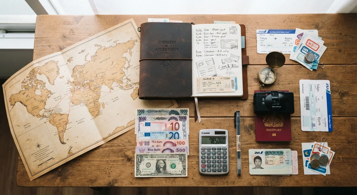 Building a Realistic Daily Travel Budget by Destination Type