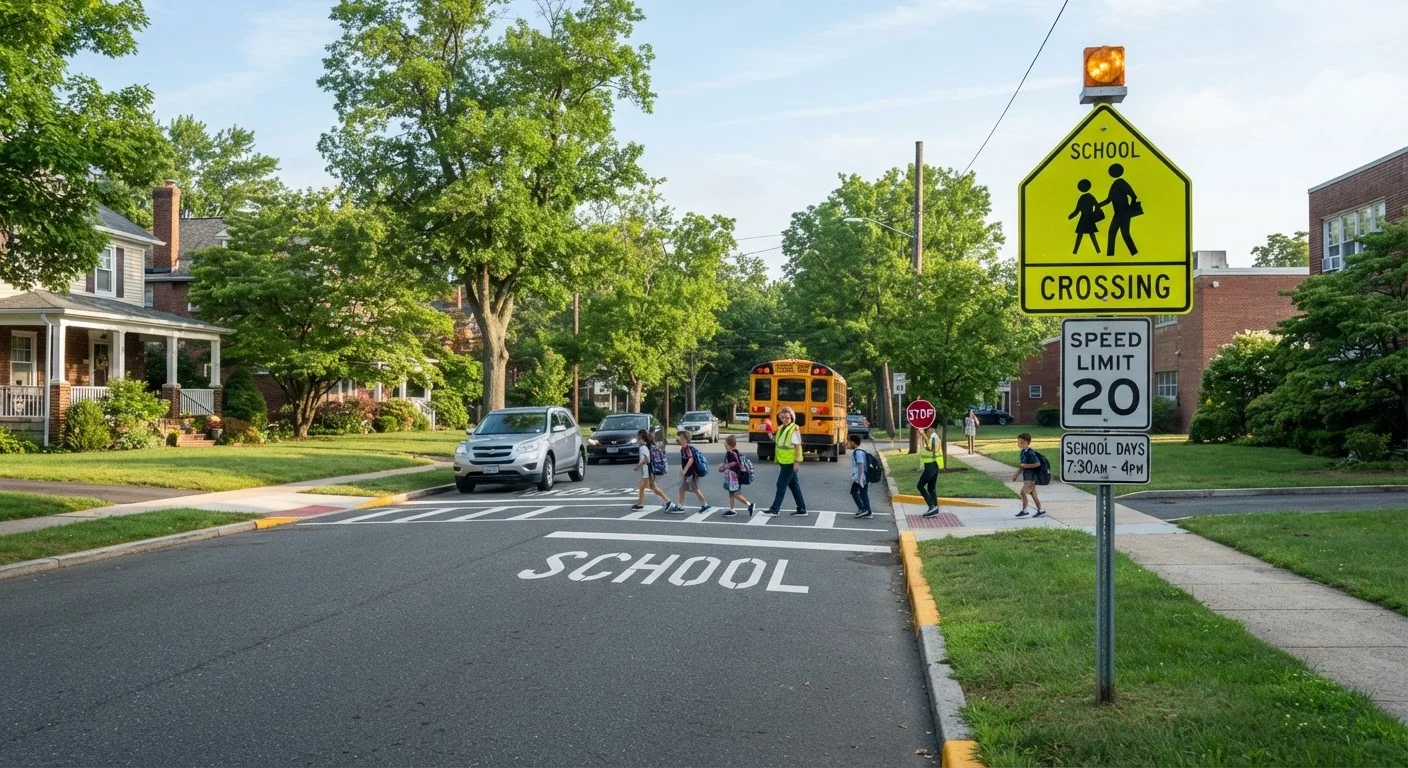 Driving Through School Zones and Construction Zones: What the Law Requires