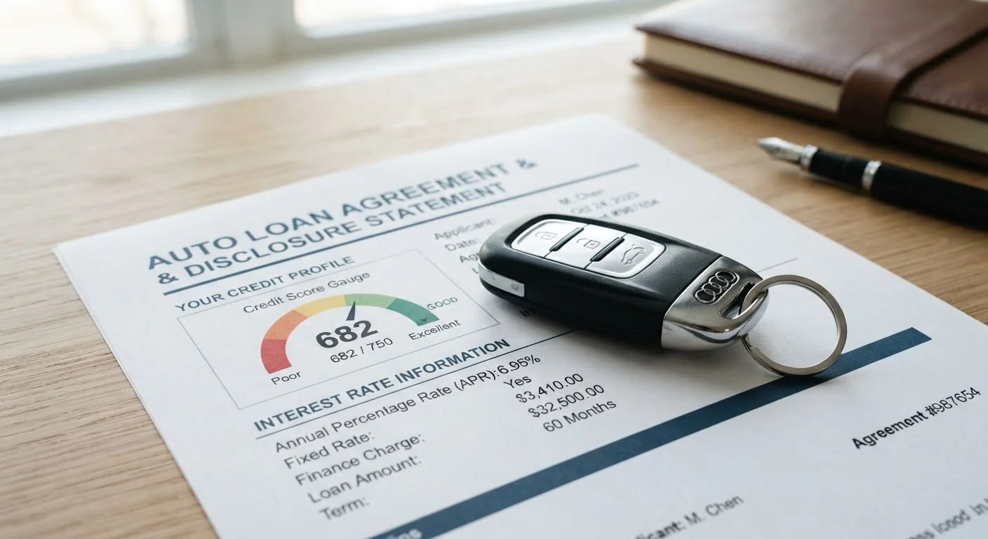 How Credit Score Affects Your Auto Loan Rate