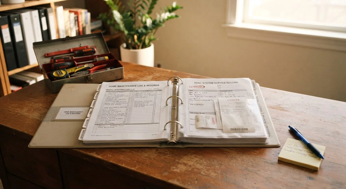 How to Keep a Home Maintenance Log — and Why It Matters