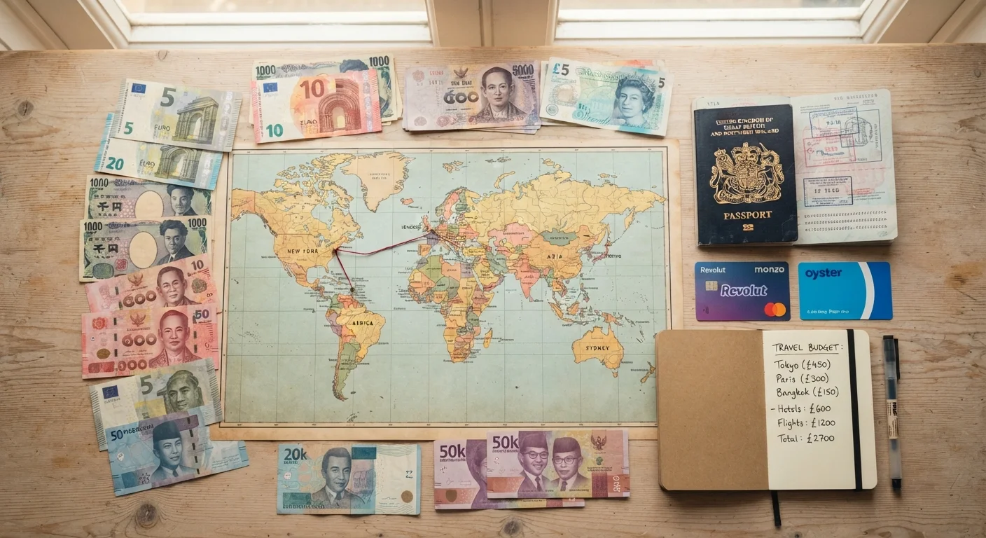 Managing Money Across Multiple Countries on a Single Trip