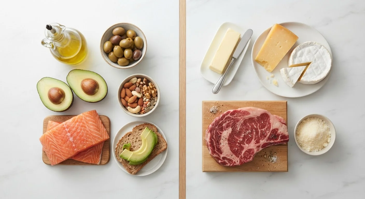 Saturated Fat vs. Unsaturated Fat: Why the Distinction Matters