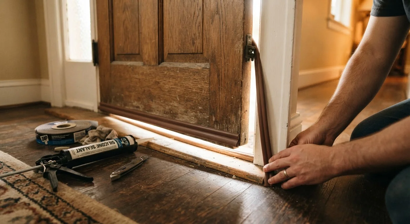 Sealing Air Leaks: The Low-Cost Task That Makes a Big Difference
