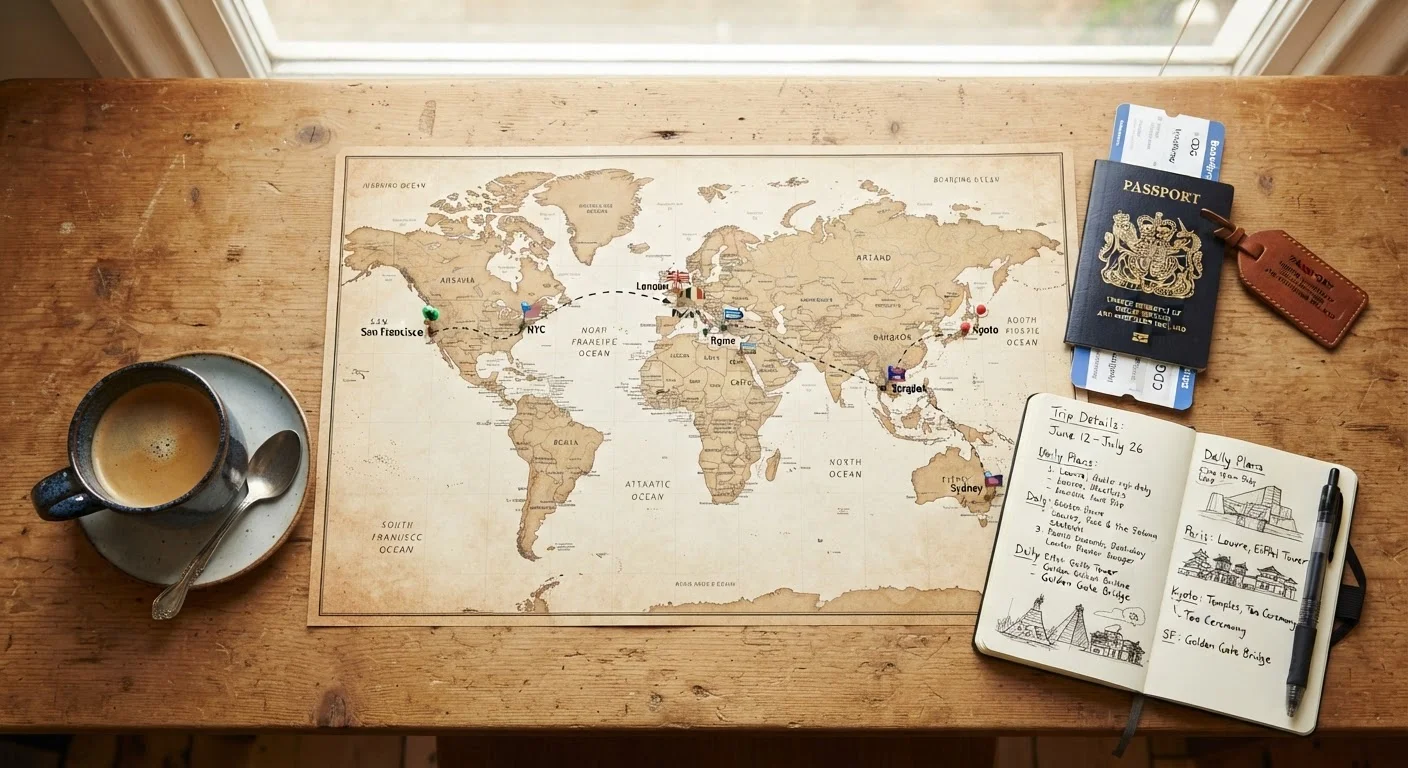 The Complete Guide to Planning a Multi-City Trip