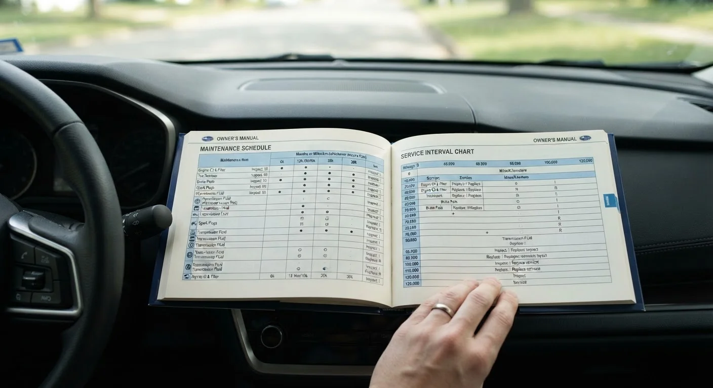Understanding Your Owner's Manual Maintenance Schedule