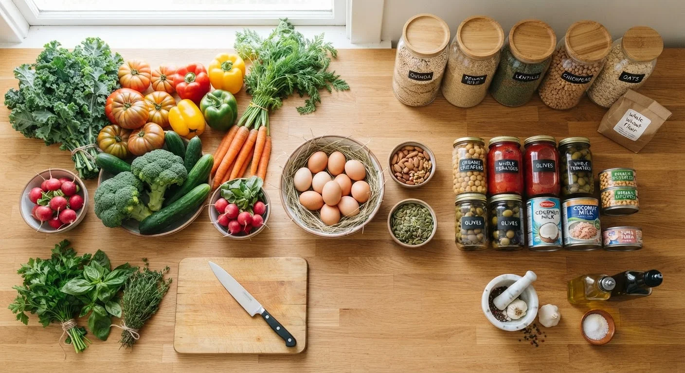 Weekly Grocery Checklist for a Nutrient-Dense Pantry