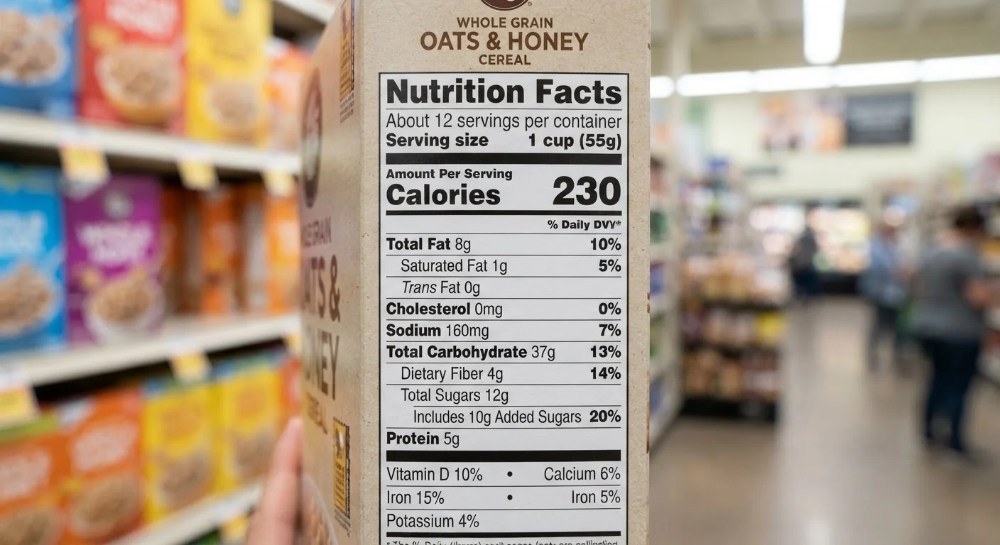 What the Nutrition Facts Label Is Actually Telling You