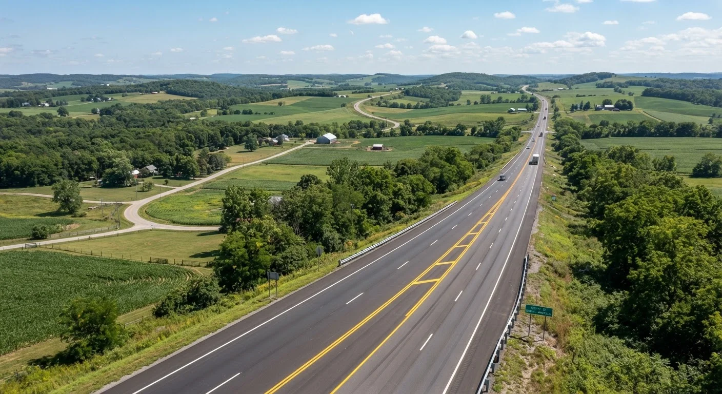 What the Yellow Lines on American Roads Are Really Telling You